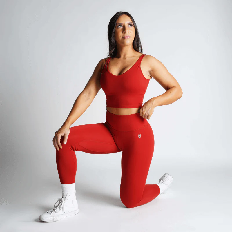 Revive Leggings - Red - Image 5
