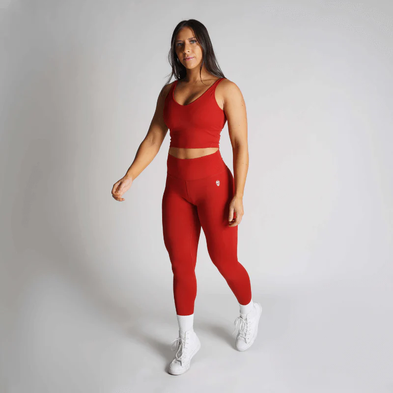 Revive Leggings - Red - Image 6