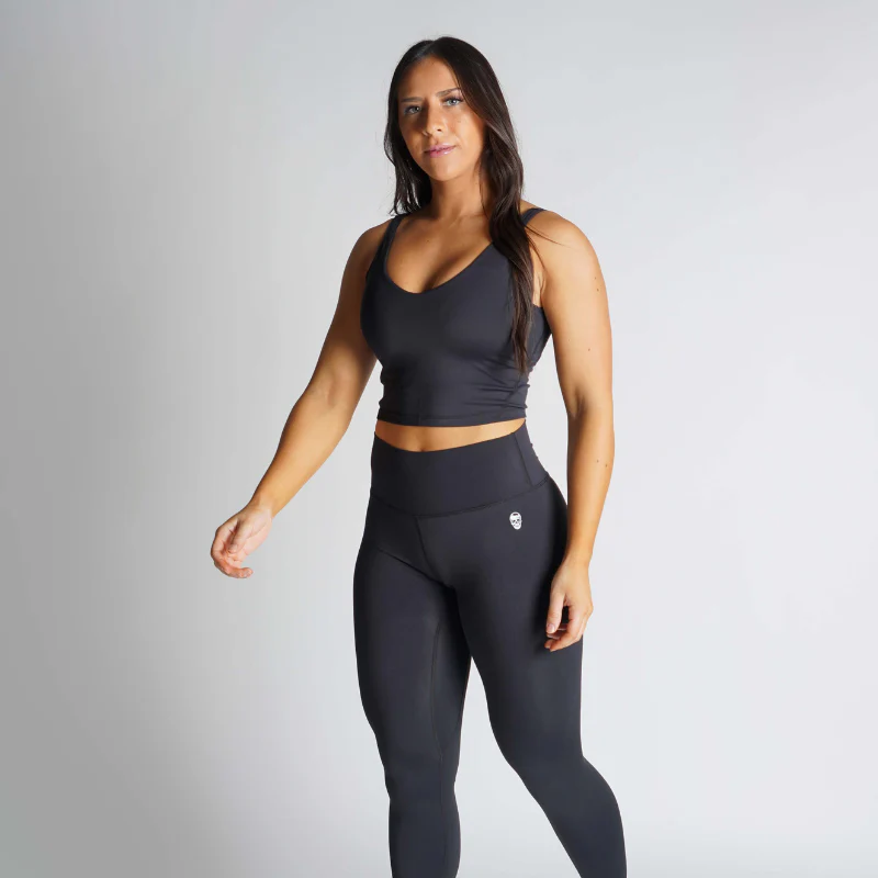 Revive Skull Tank Top - Black - Image 4