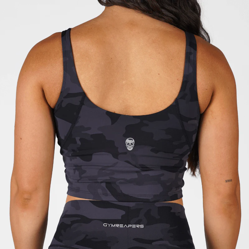 Revive Skull Tank Top - Midnight Camo - Image 2