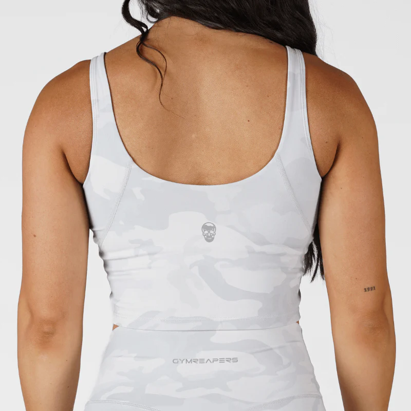 Revive Skull Tank Top - White Camo - Image 2