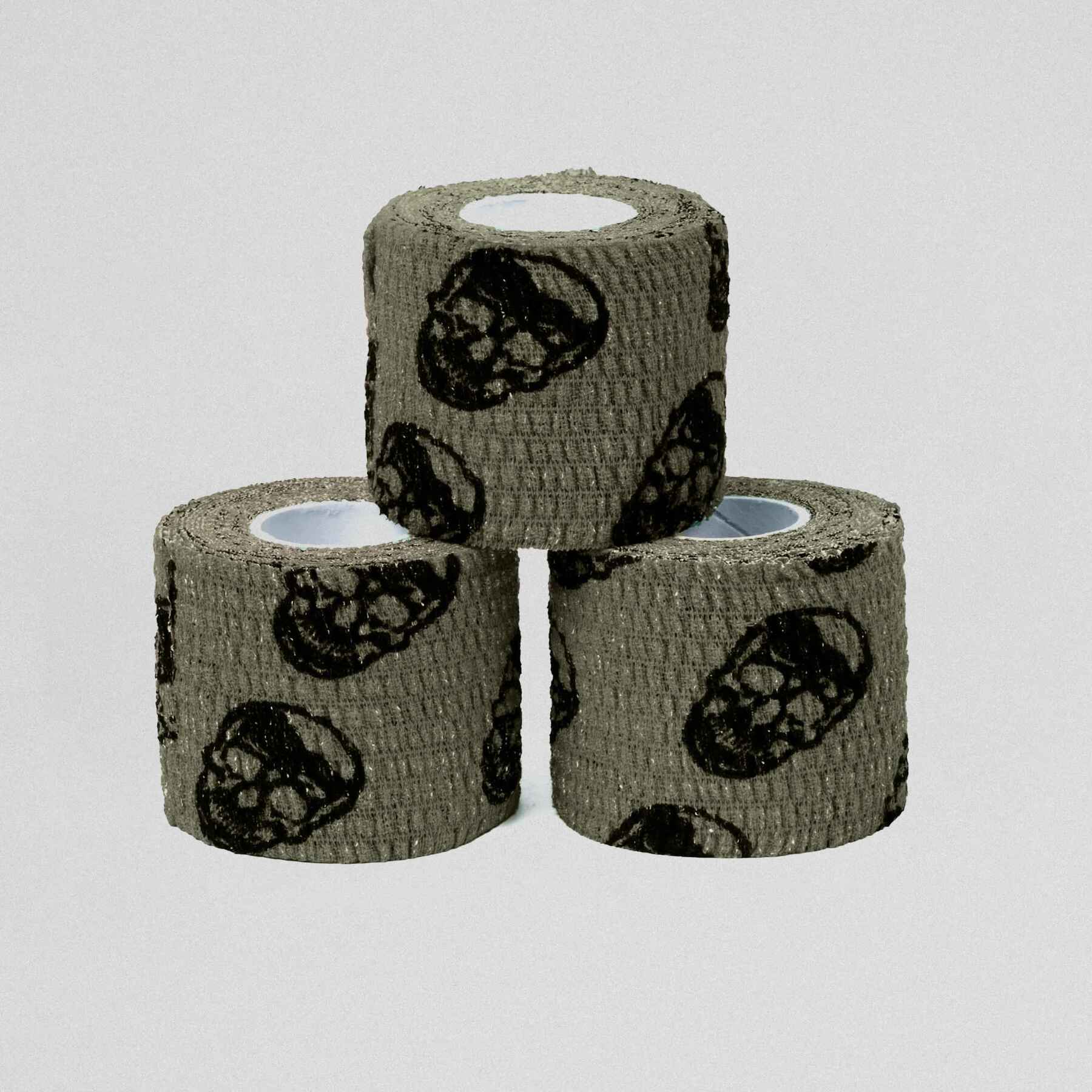 Gymreapers Skull Tape - OD Green - Image 2