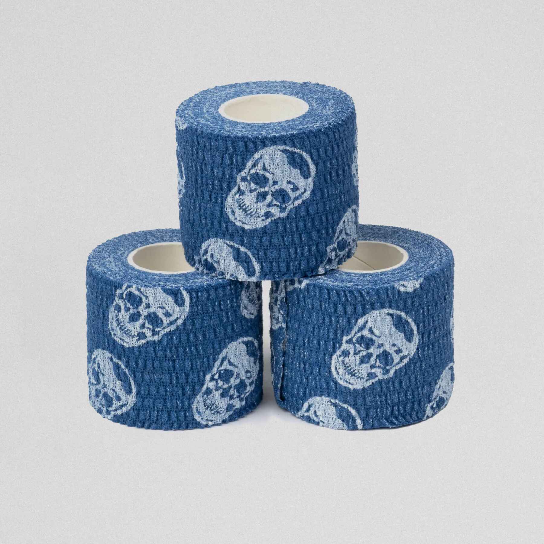 Gymreapers Skull Tape - Navy - Image 2