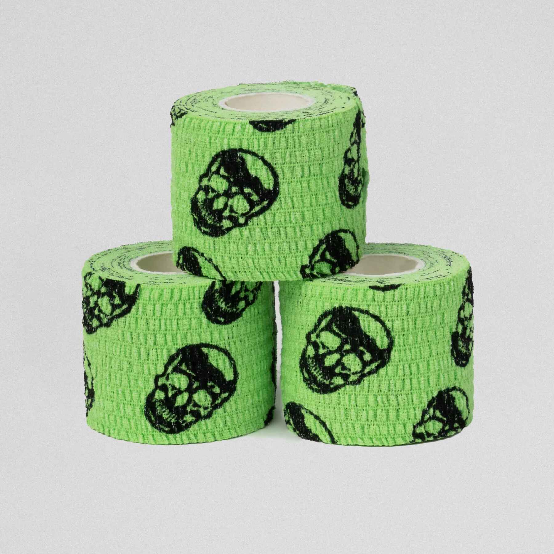 Gymreapers Skull Tape - Neon Green - Image 2