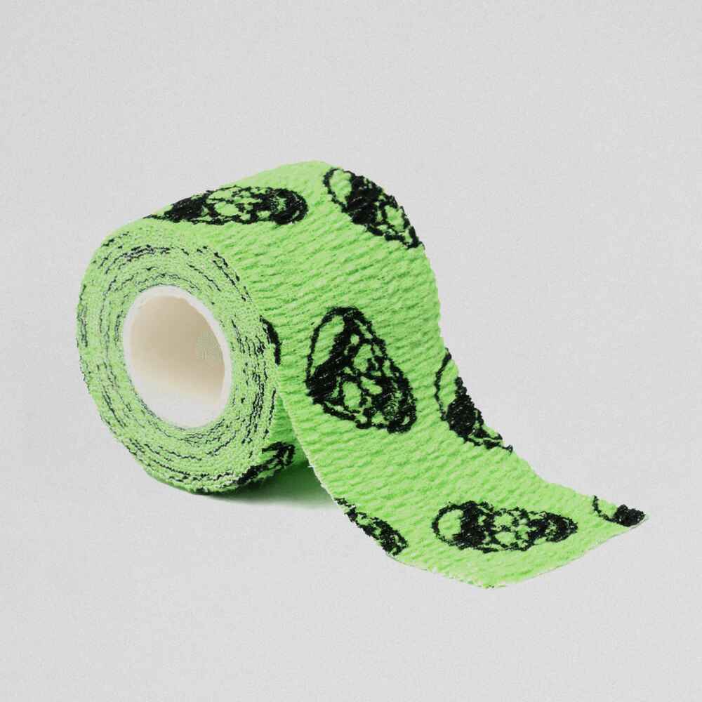 Gymreapers Skull Tape - Neon Green - Image 3