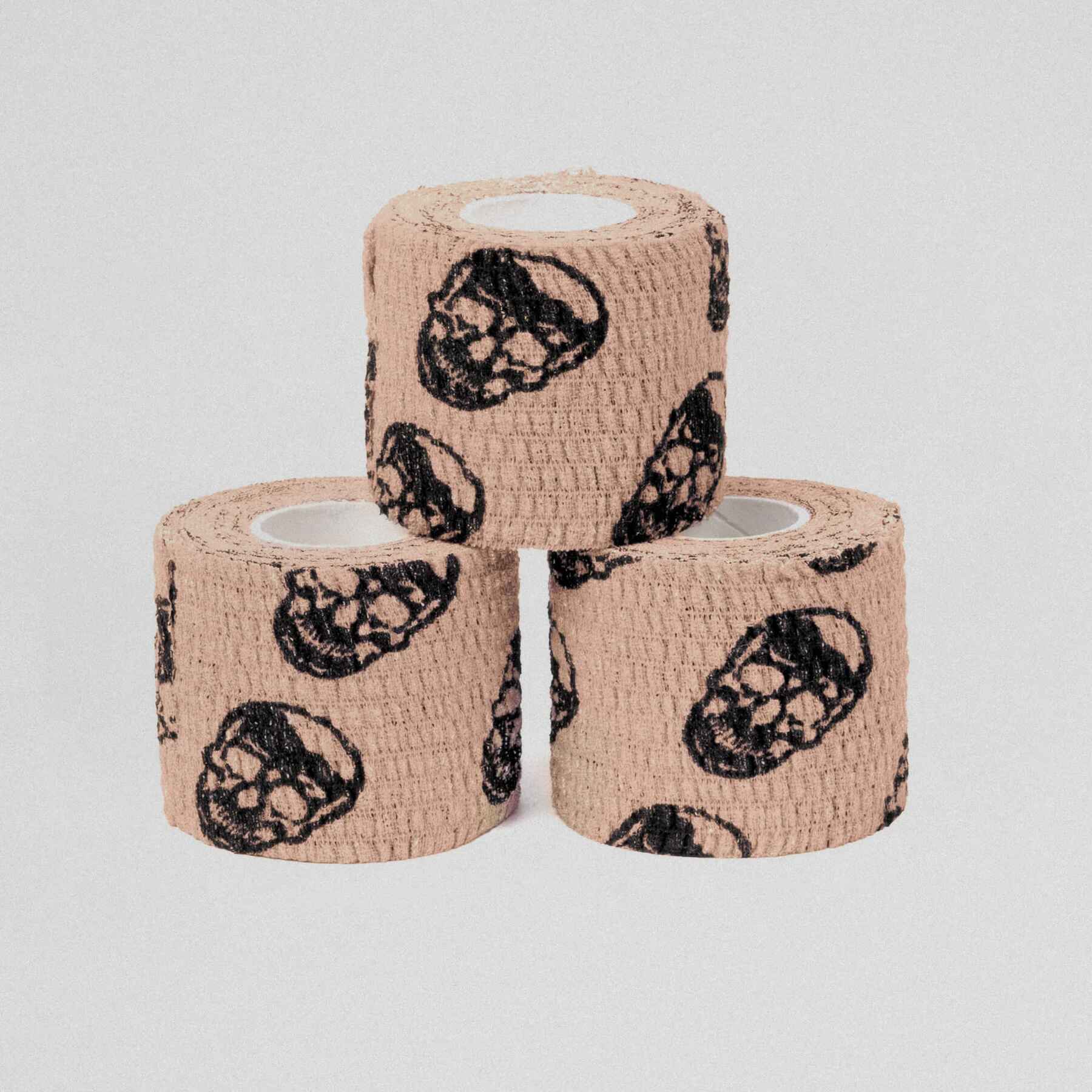 Gymreapers Skull Tape - Taupe - Image 2