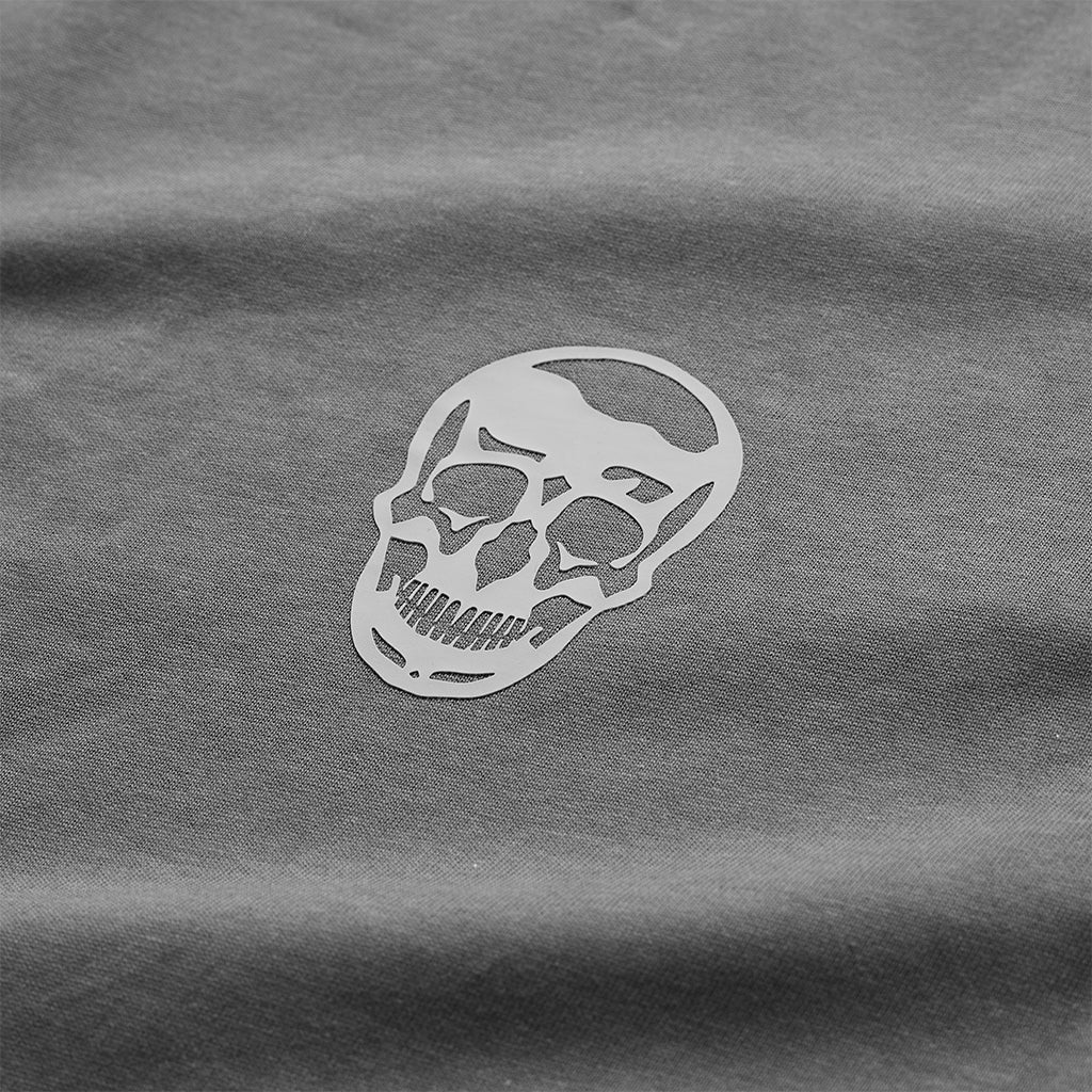 Skull Tee - Charcoal - Image 3