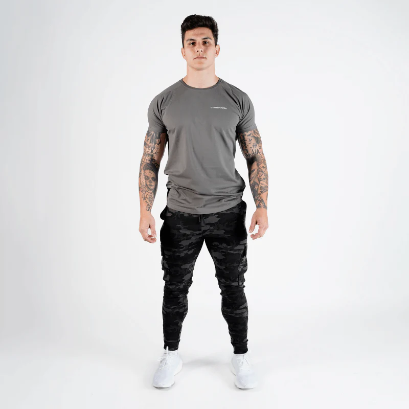 Slim Performance Tee - Charcoal