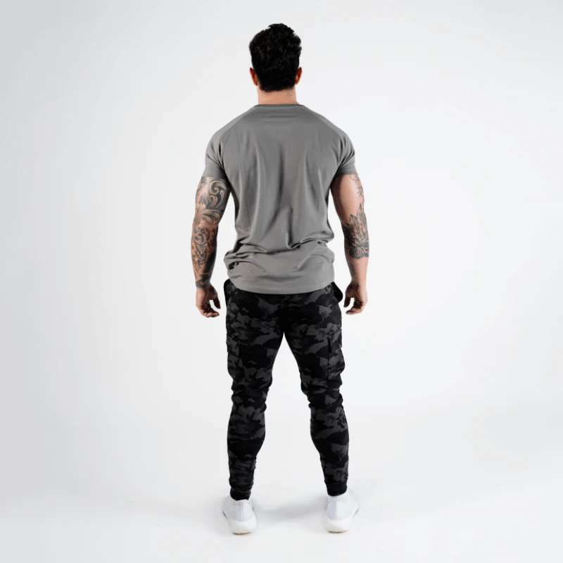 Slim Performance Tee - Charcoal - Image 2