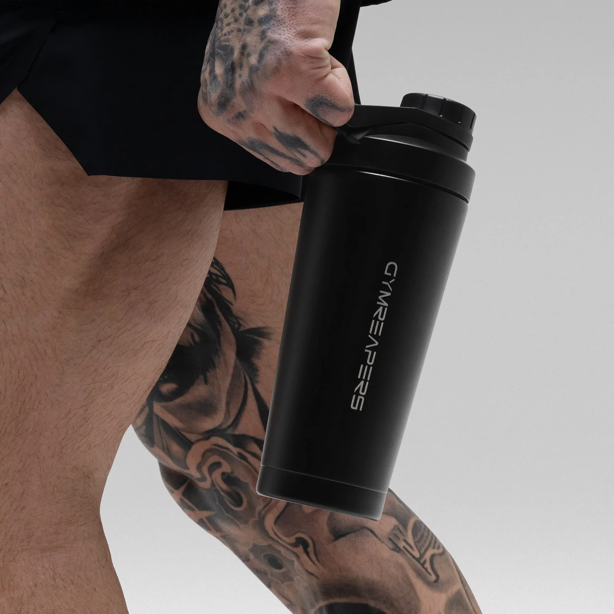 Stainless Steel Shaker - Black - Image 7