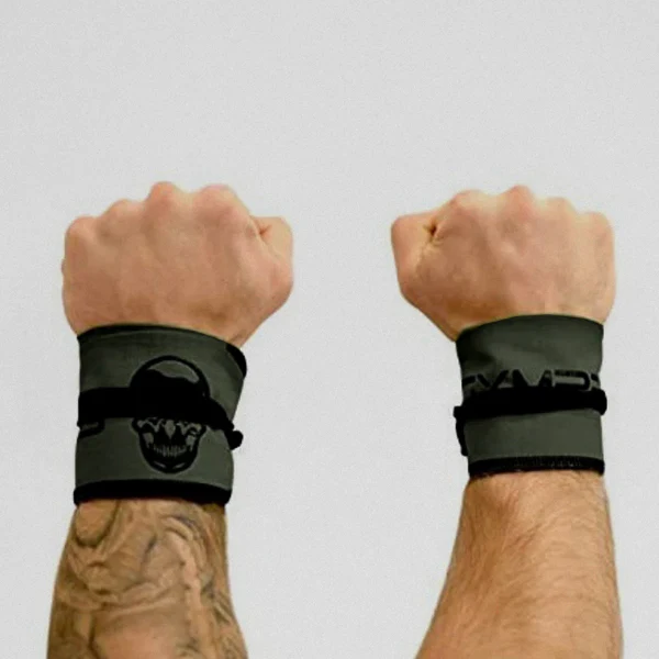 Strength Wrist Wraps - Adjustable Support - Ranger Green - Image 2