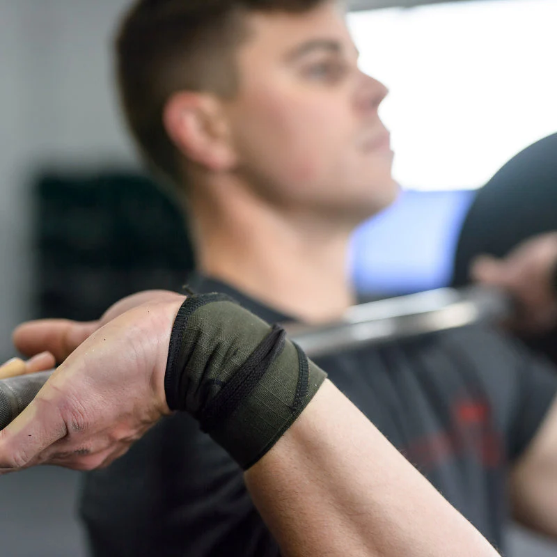 Strength Wrist Wraps - Adjustable Support - Red - Image 3