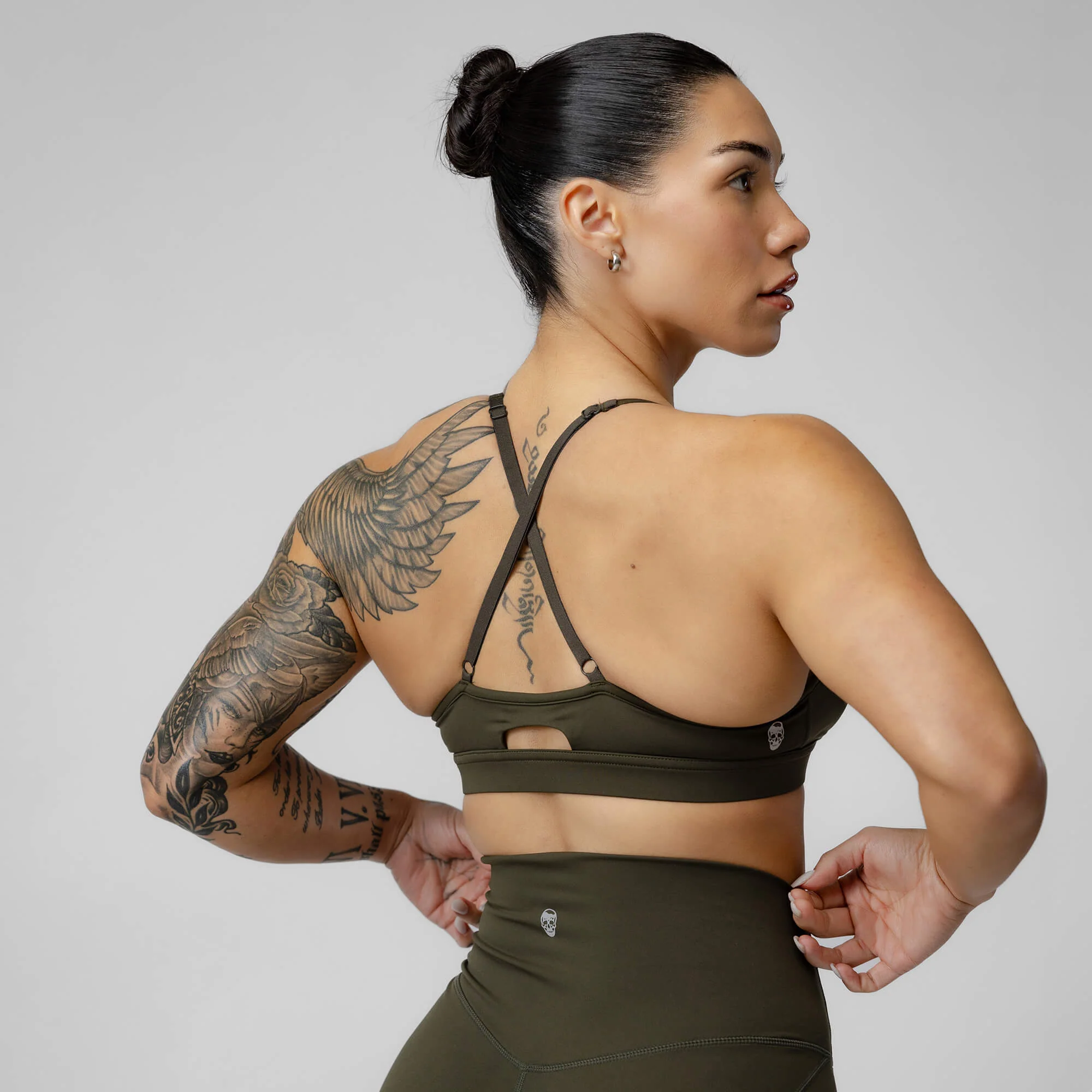 Strive Bra - Forest Green - Image 2
