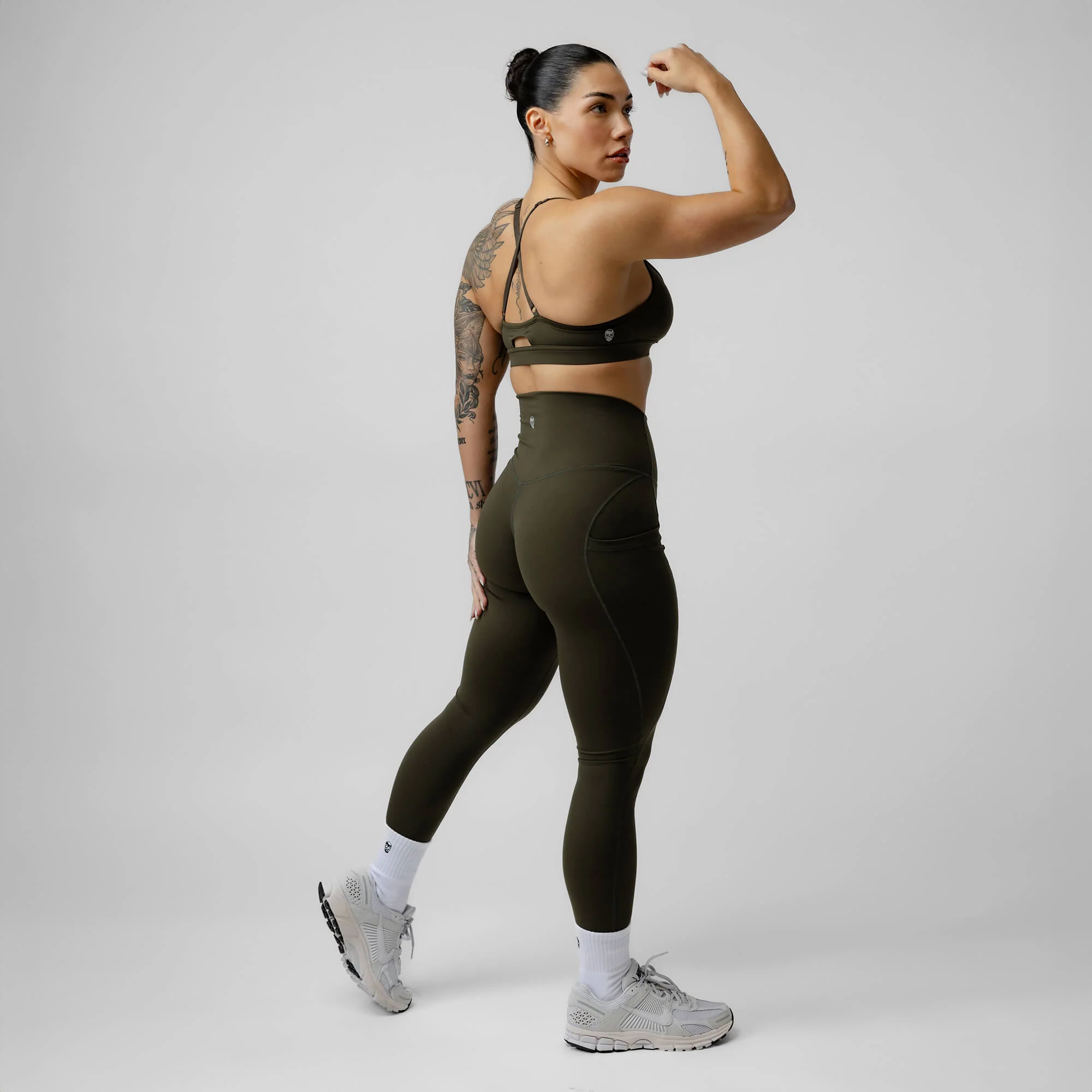 Strive Bra - Forest Green - Image 4