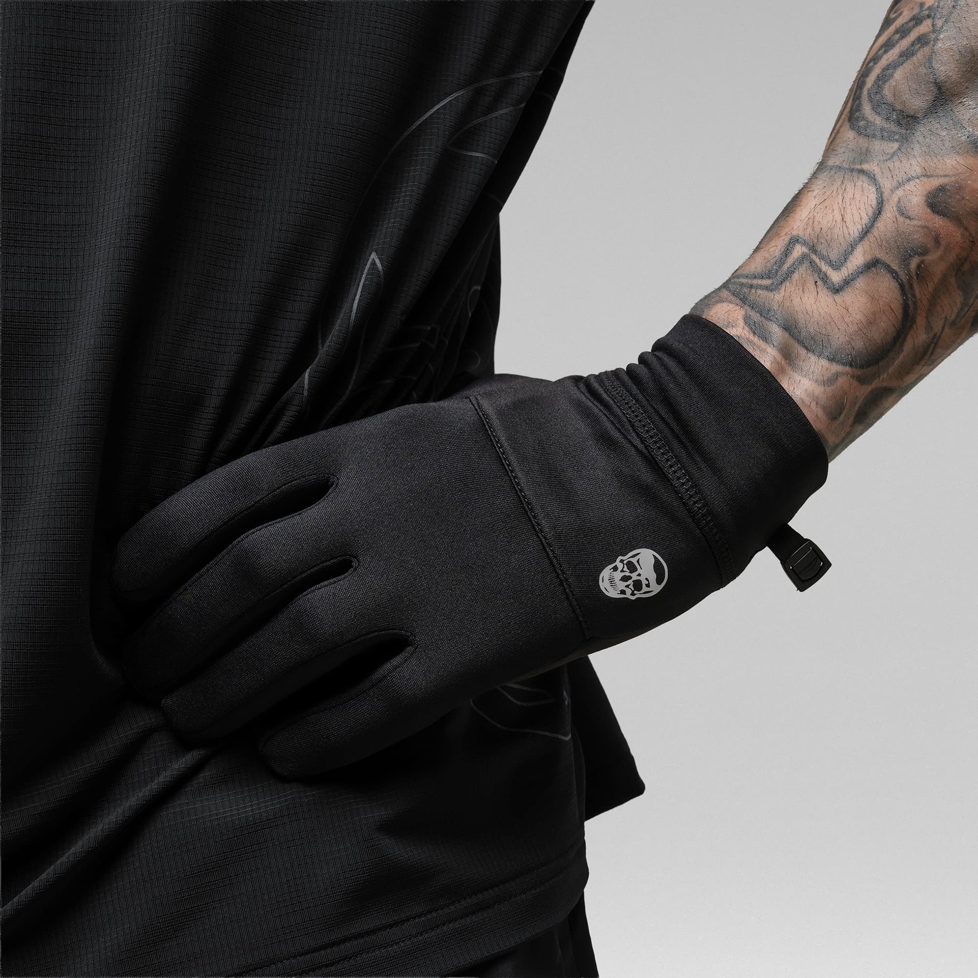 Stryda™ Run Gloves - Black - Image 5