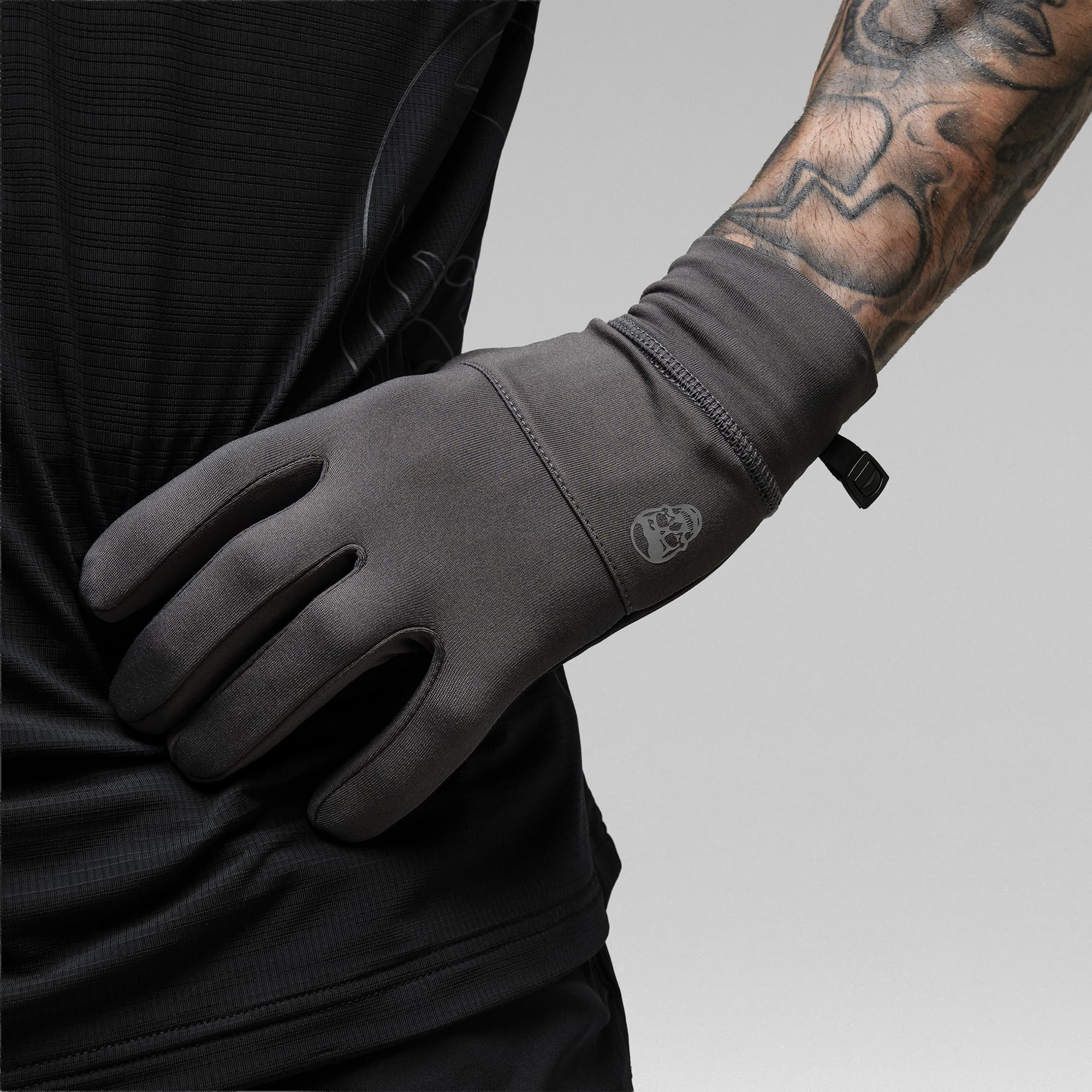 Stryda™ Run Gloves - Charcoal - Image 5