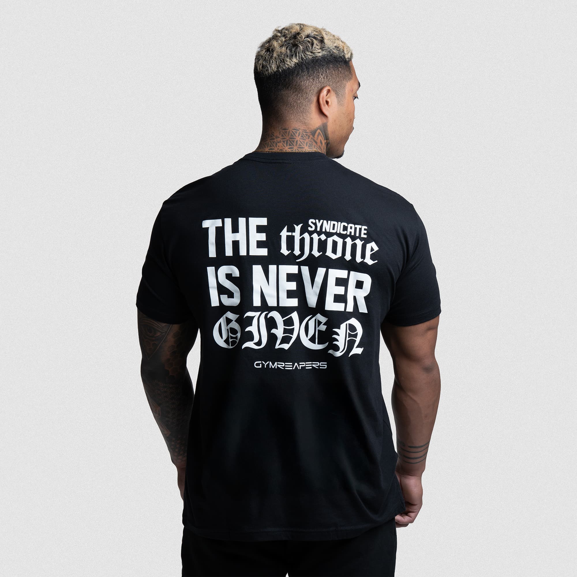 The Throne Is Never Given Tee - Image 3
