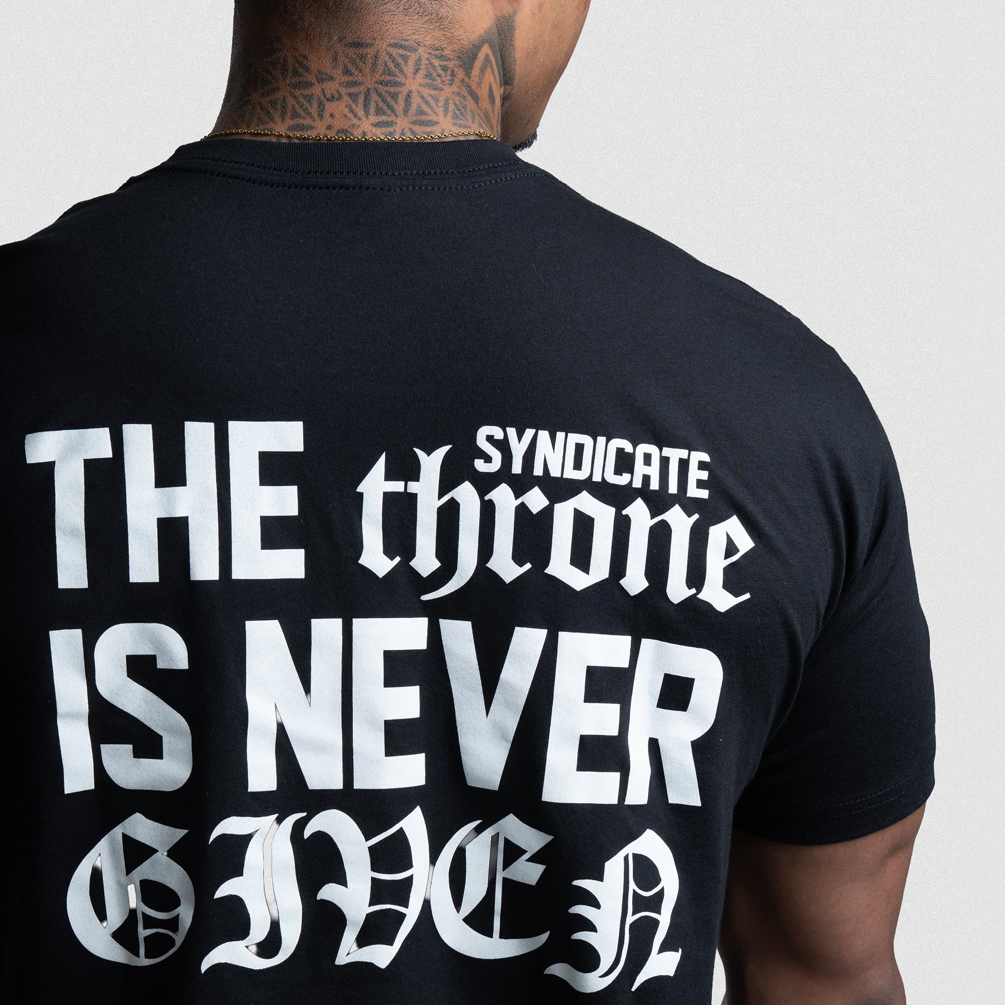 The Throne Is Never Given Tee - Image 5