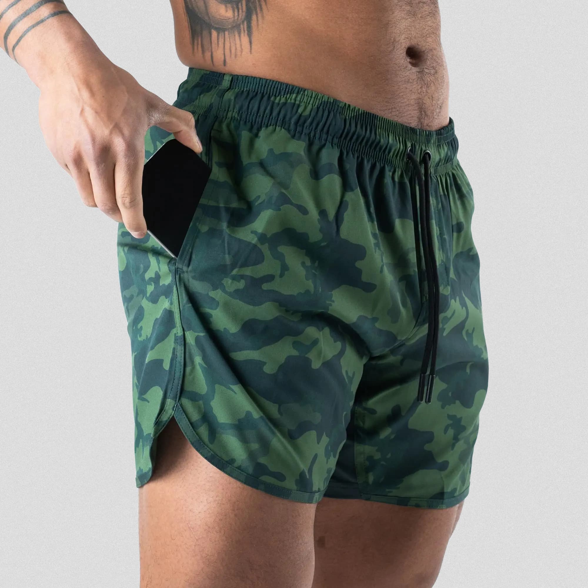 Training Shorts - Forest Camo - Image 6