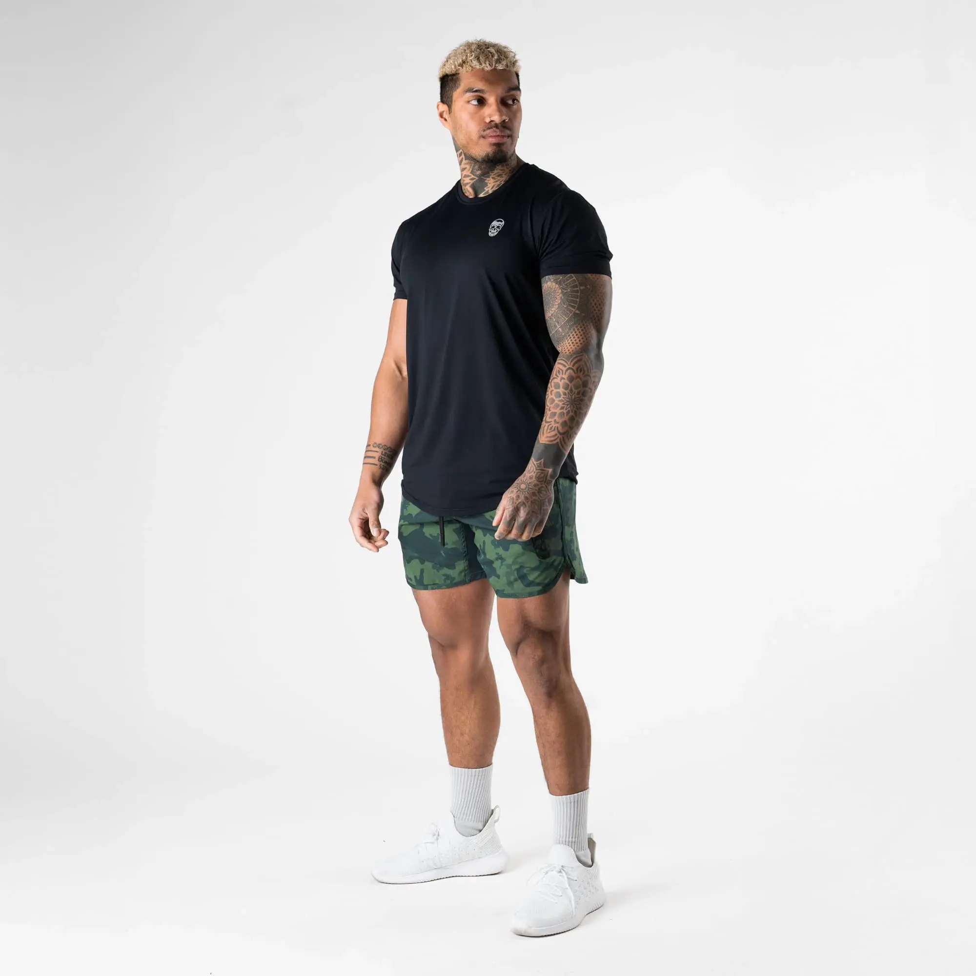 Training Shorts - Forest Camo - Image 7