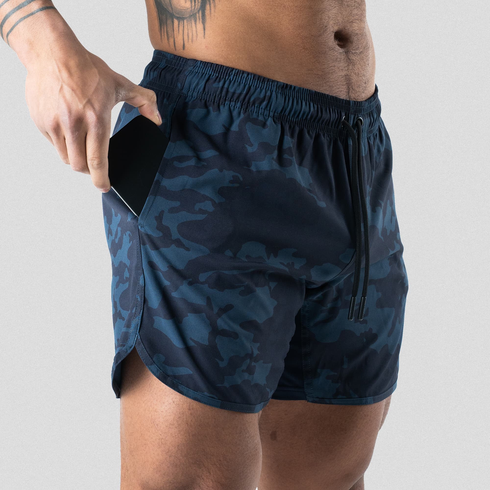 Training Shorts - Wave Camo - Image 6