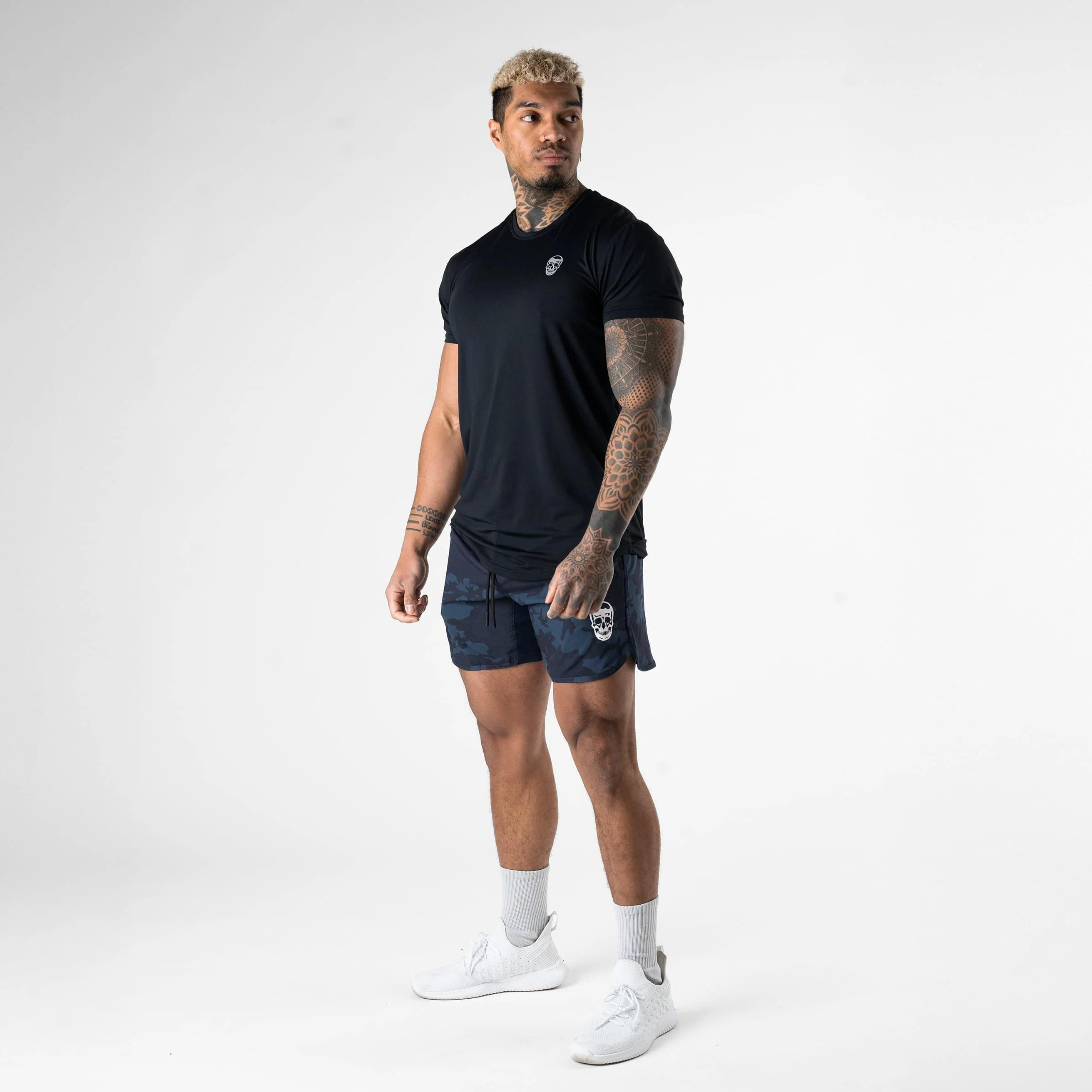 Training Shorts - Wave Camo - Image 7