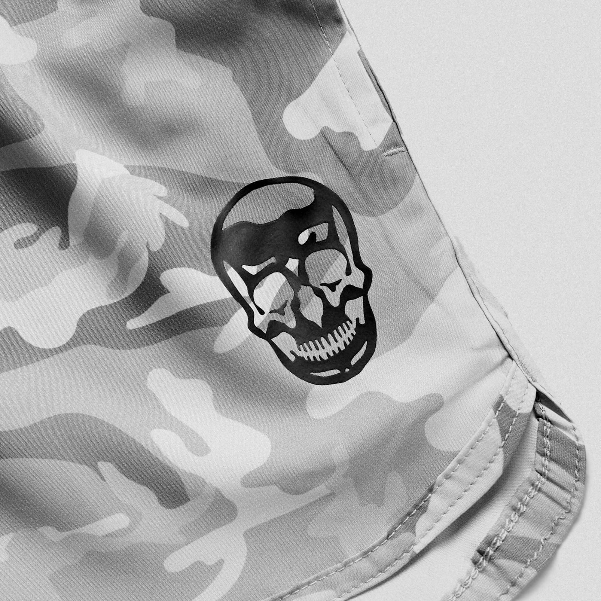 Training Shorts - White Camo - Image 3