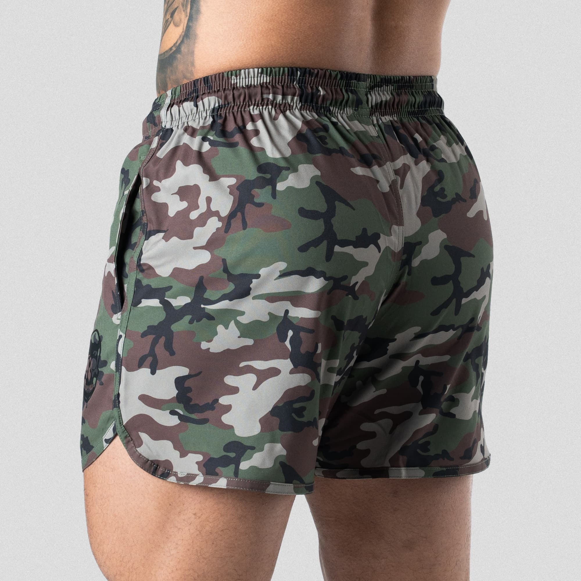 Training Shorts - Woodland Camo - Image 5
