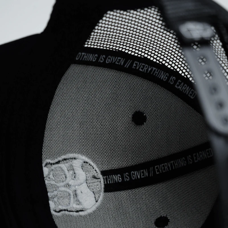 Gymreapers Trucker Hat - Black/White - Image 3
