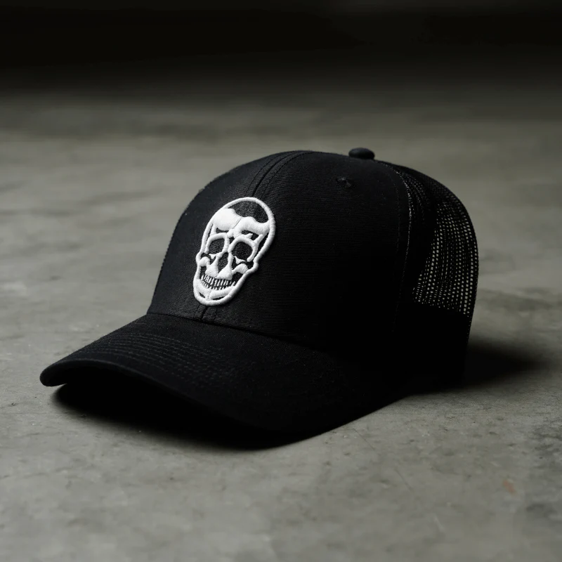 Gymreapers Trucker Hat - Black/White - Image 4