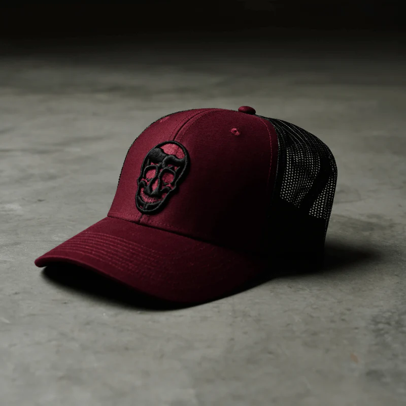 Gymreapers Trucker Hat - Maroon - Image 4