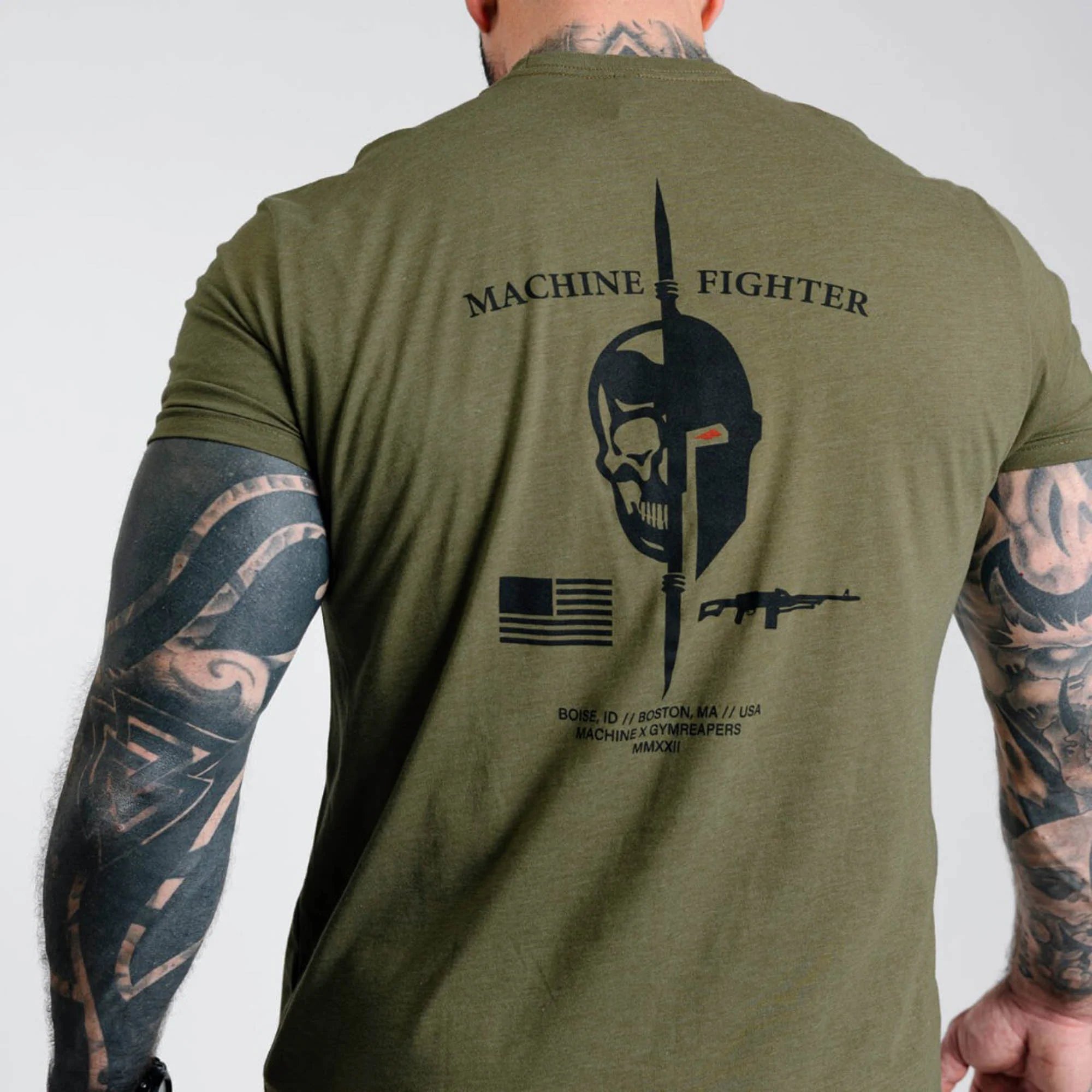 United We Stand Tee - Military Green - Image 3