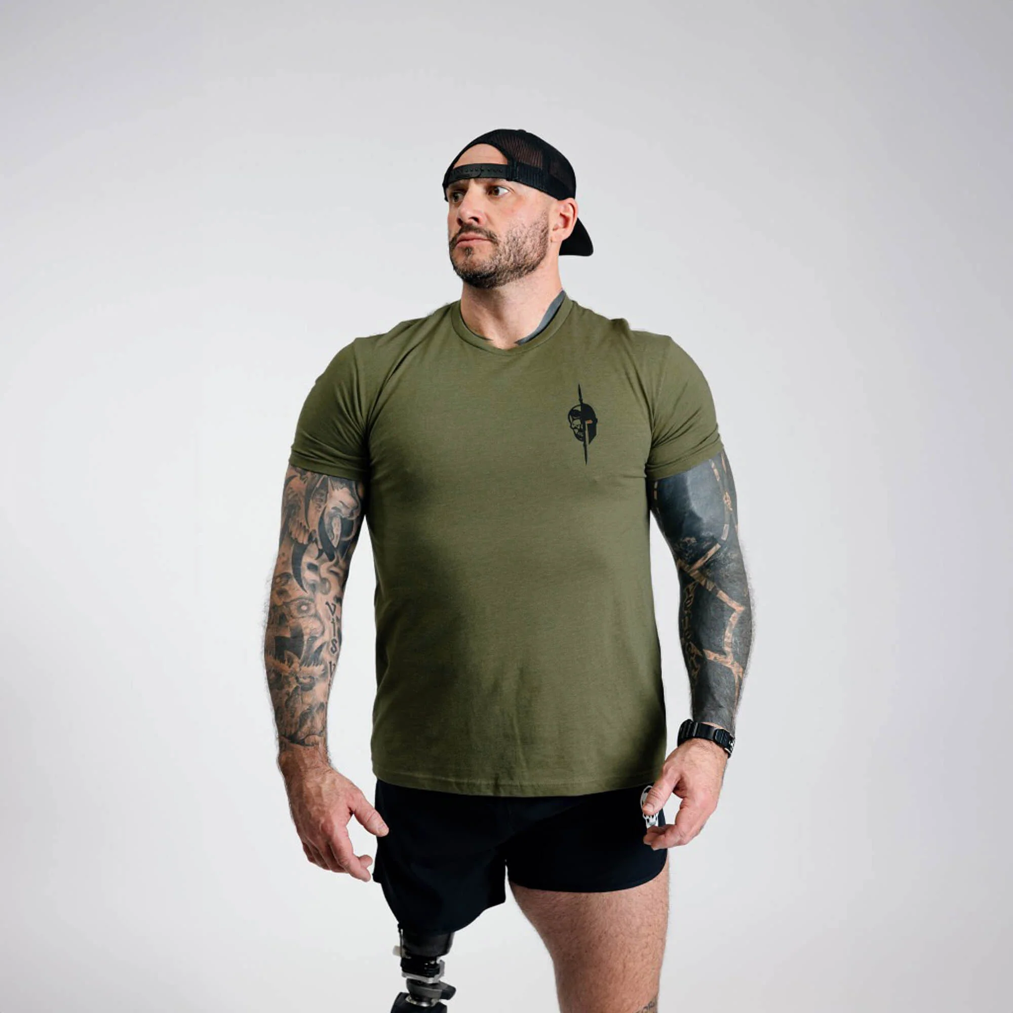United We Stand Tee - Military Green - Image 4