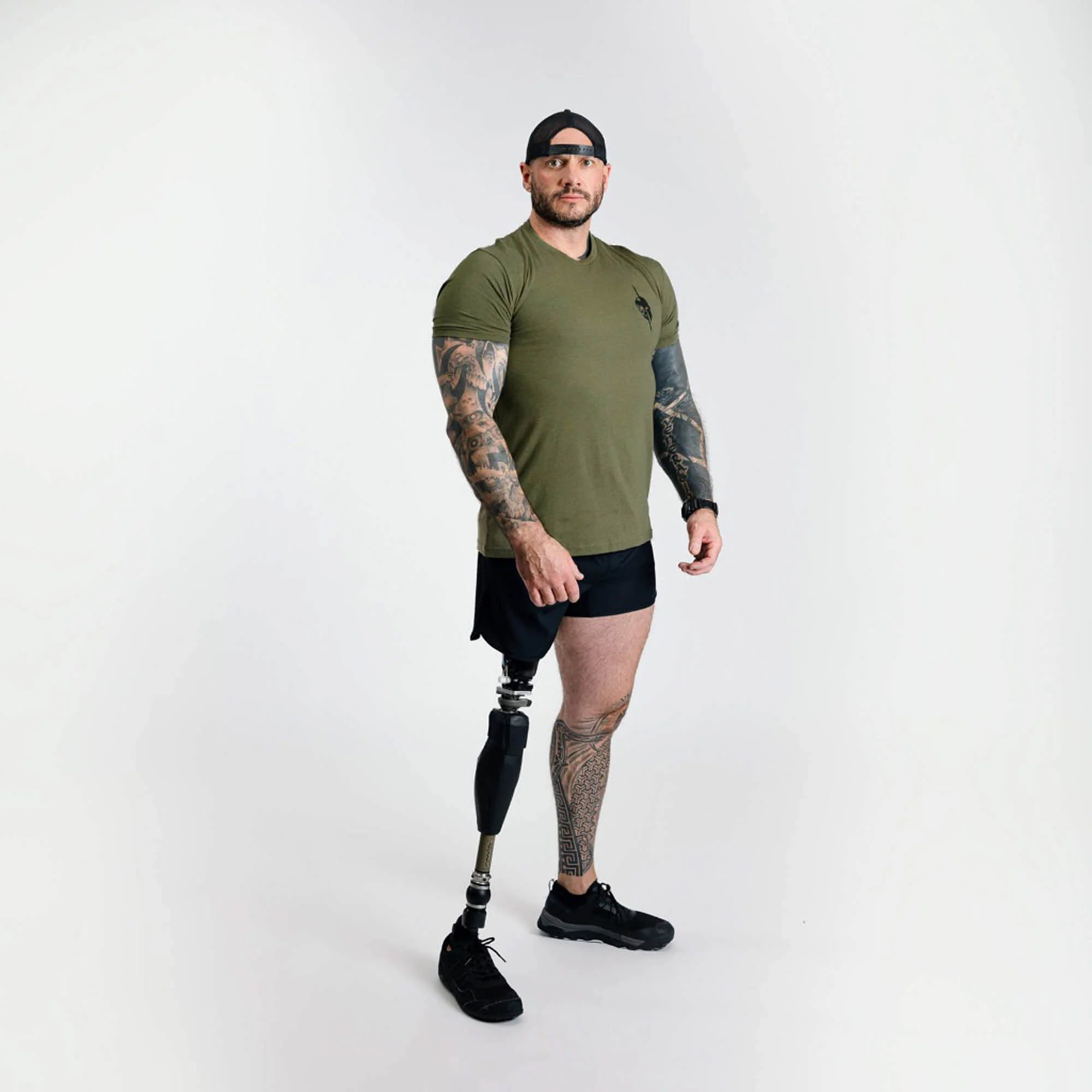 United We Stand Tee - Military Green - Image 5