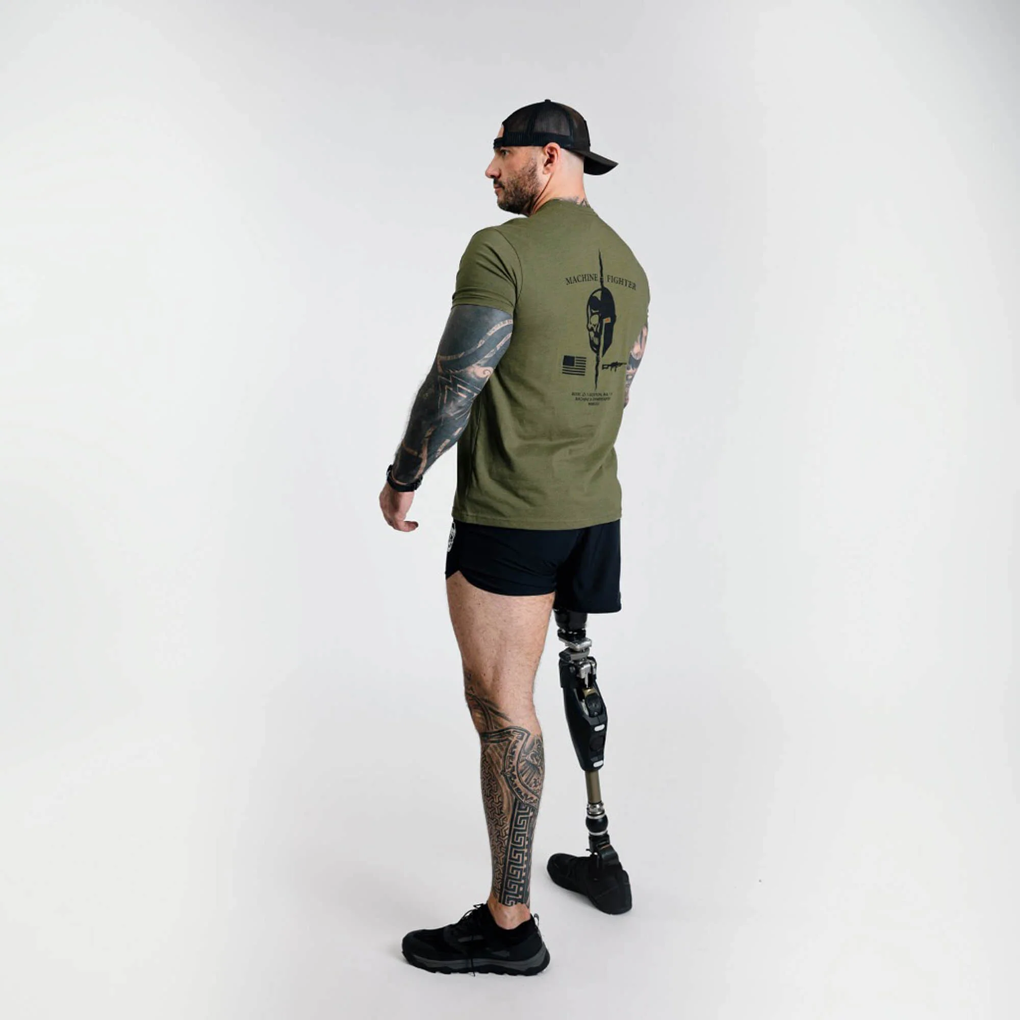 United We Stand Tee - Military Green - Image 6