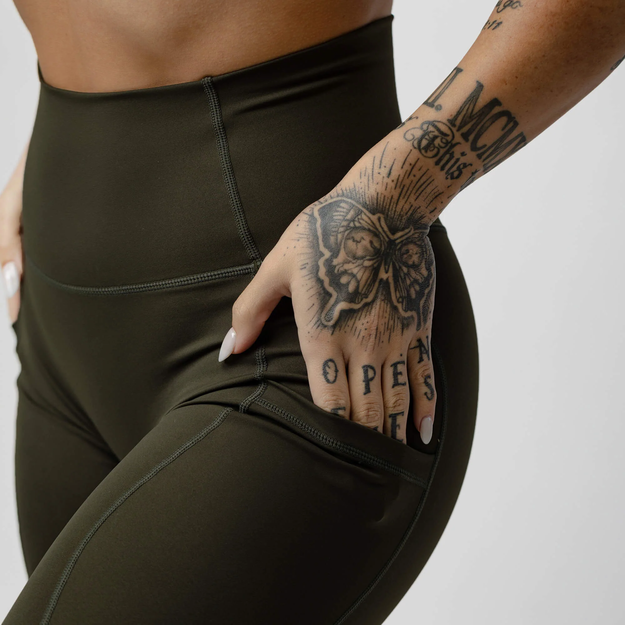 Victory Leggings - Forest Green - Image 3