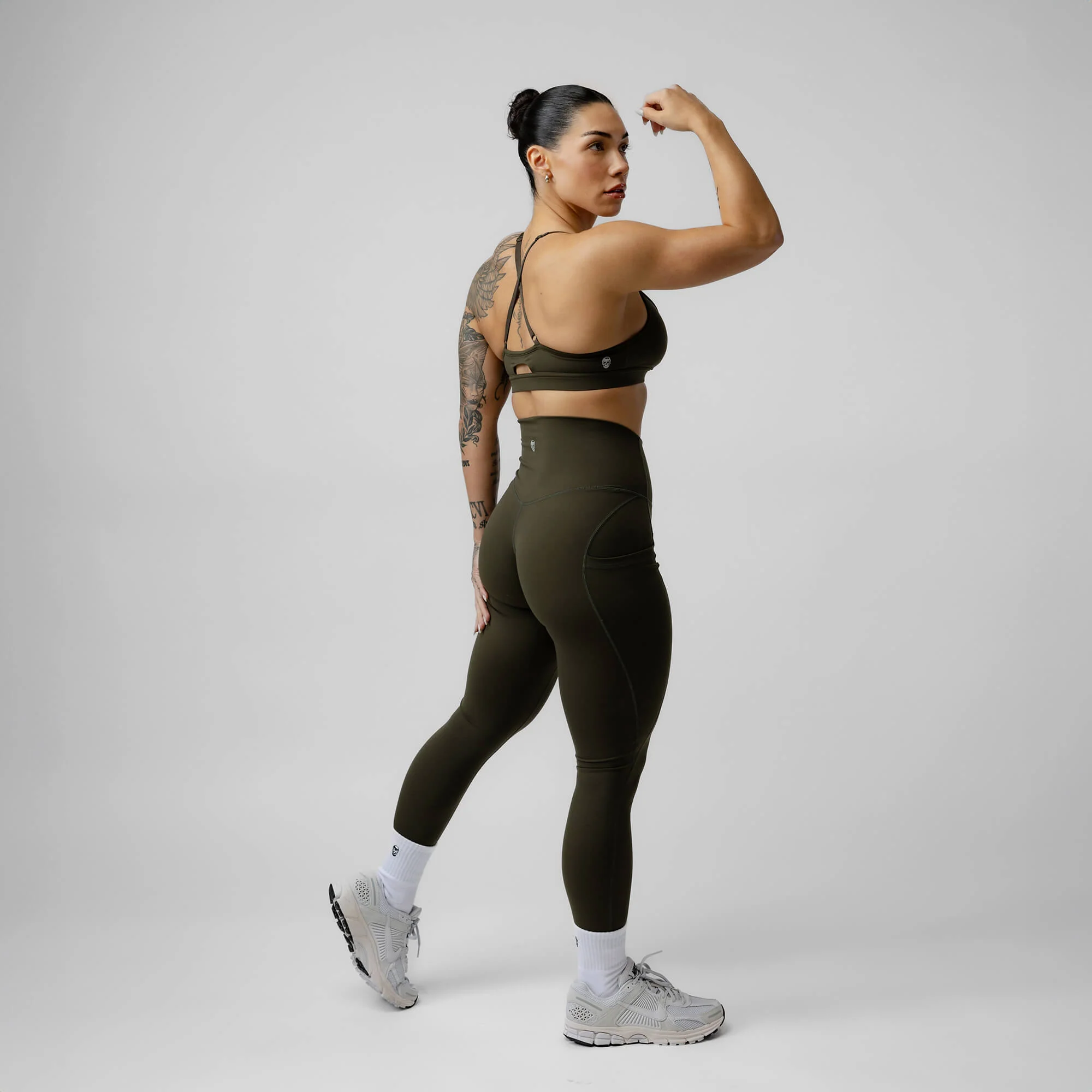 Victory Leggings - Forest Green - Image 4