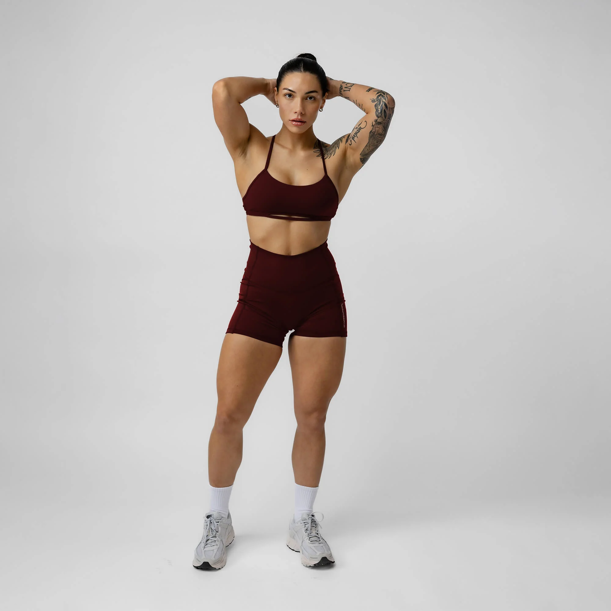 Victory Shorts - Wine - Image 2