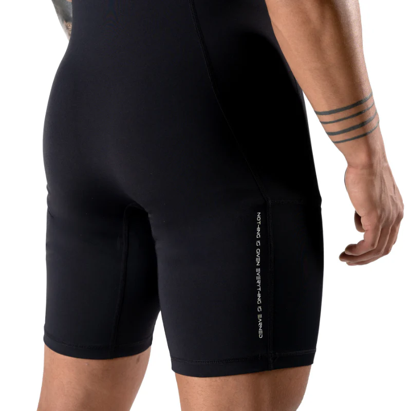 Apex Weightlifting Singlet - Black (IPF Approved) - Image 5