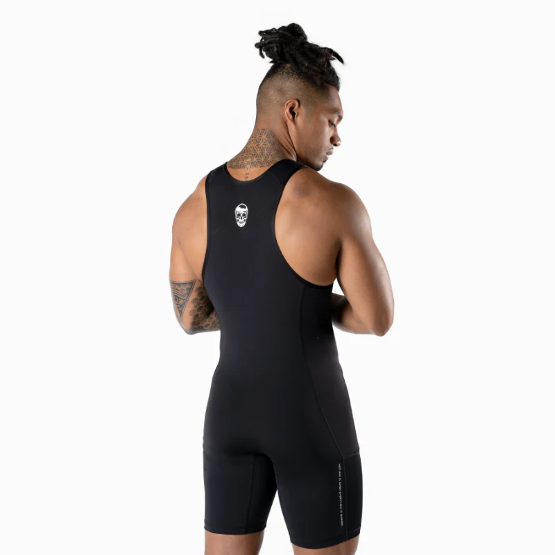 Apex Weightlifting Singlet - Black (IPF Approved) - Image 6