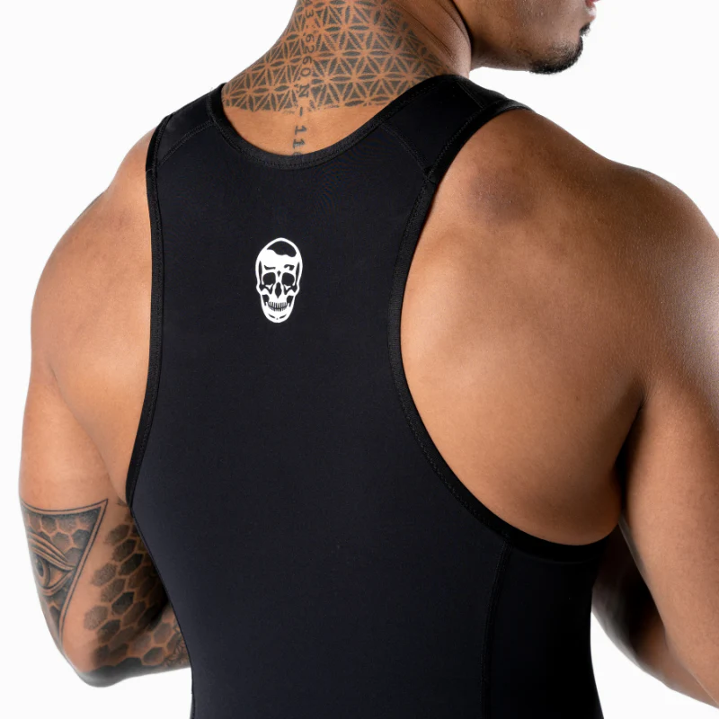 Apex Weightlifting Singlet - Black (IPF Approved) - Image 7