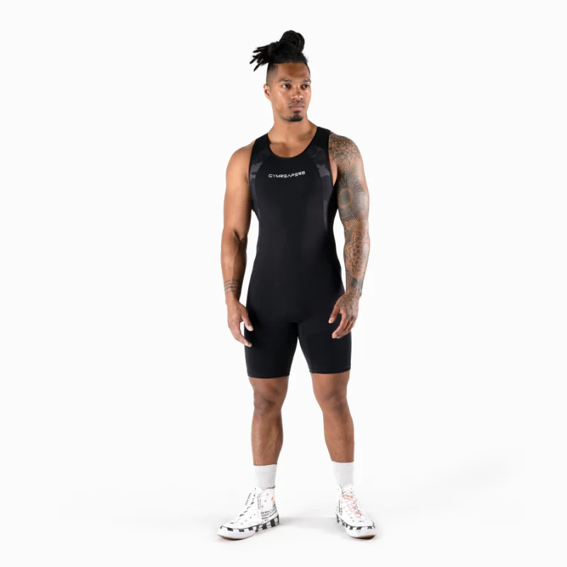 Apex Weightlifting Singlet - Midnight Camo (IPF Approved) - Image 2