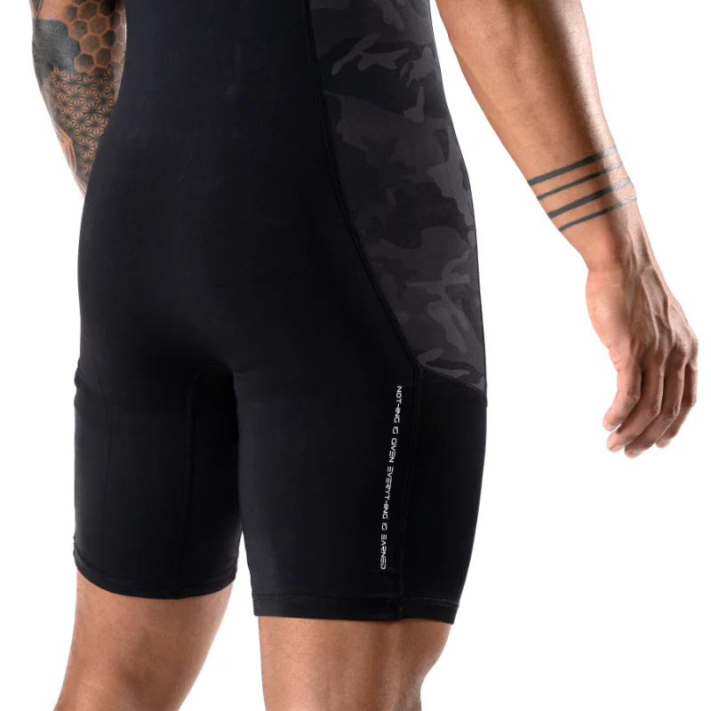 Apex Weightlifting Singlet - Midnight Camo (IPF Approved) - Image 5
