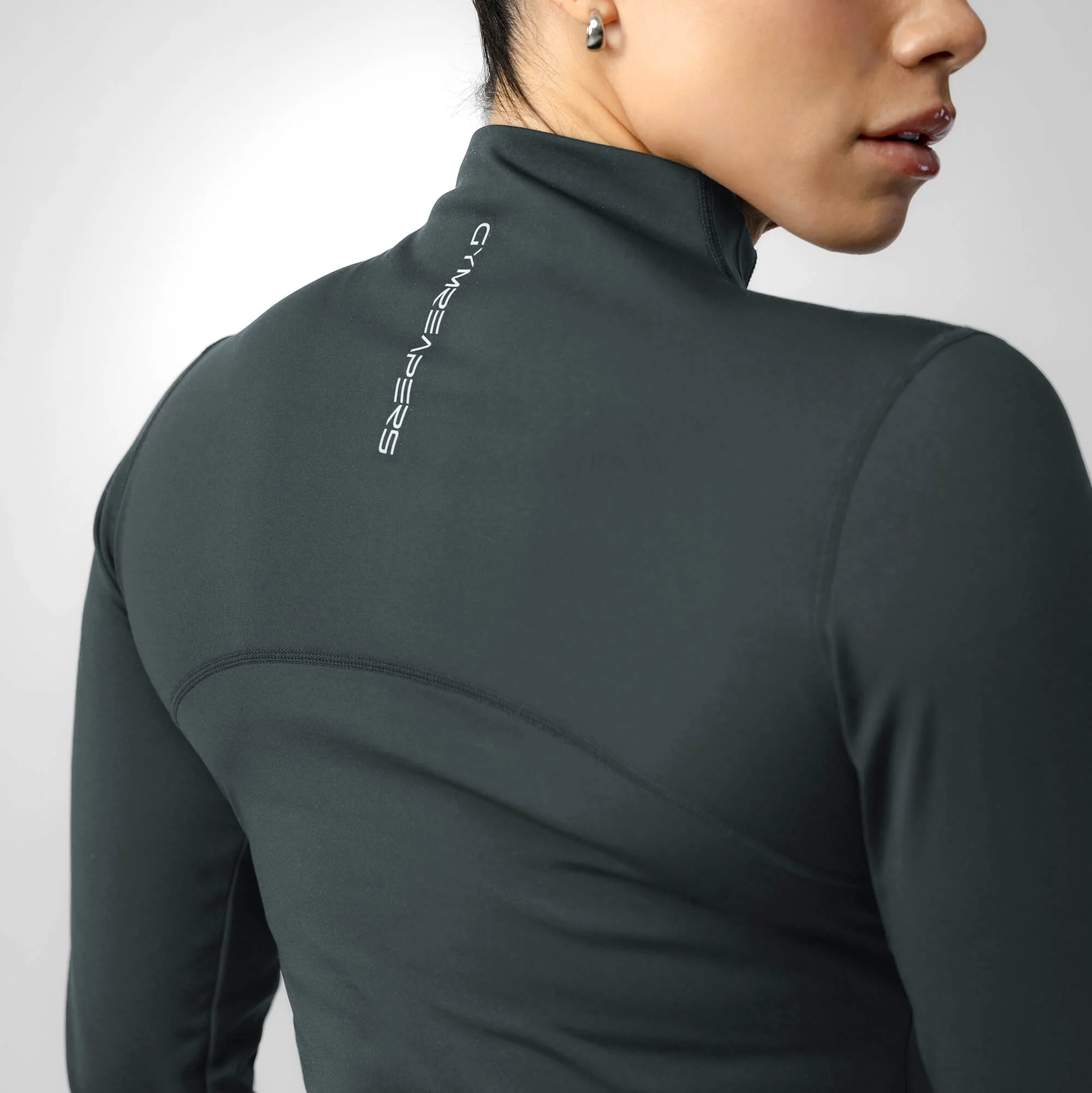 Women's Performance Running Jacket - Obsidian - Image 4
