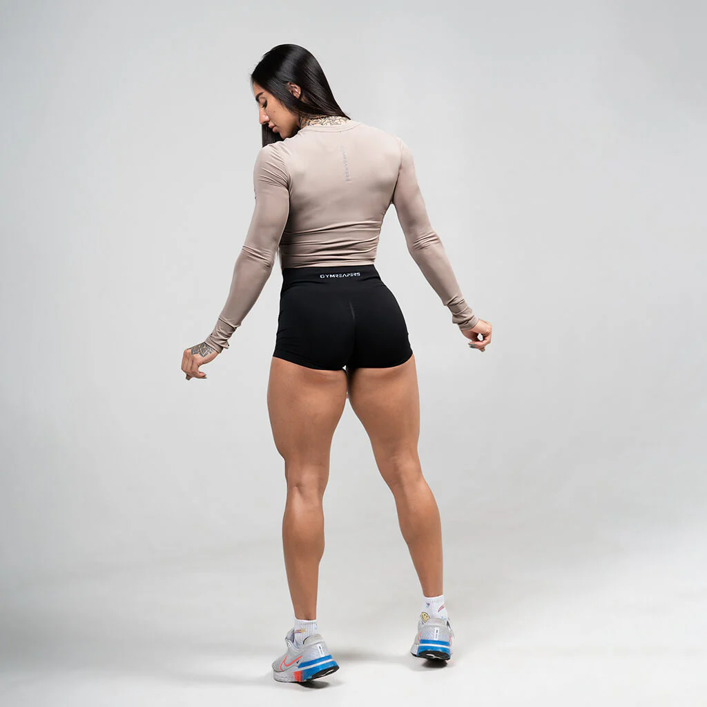 Women's Performance Long Sleeve - Taupe - Image 3