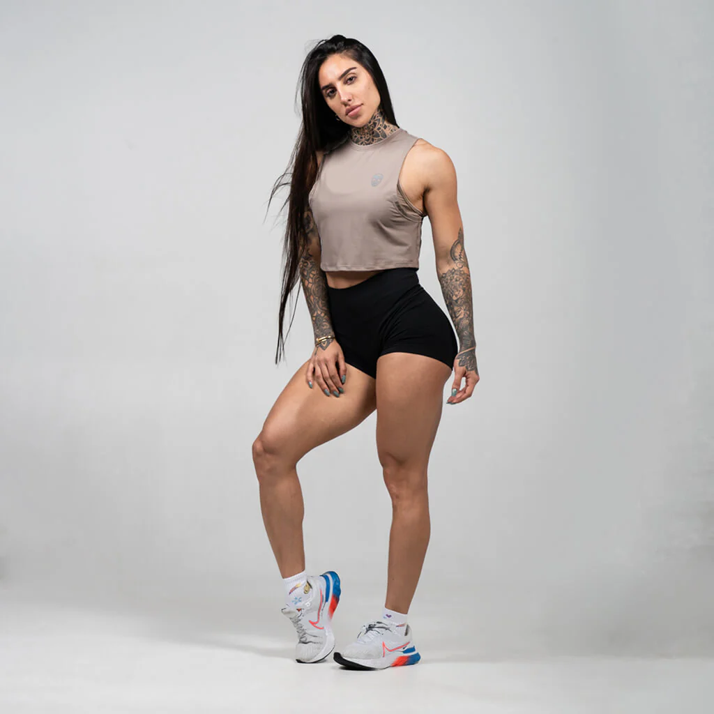 Women's Performance Tank - Taupe - Image 4