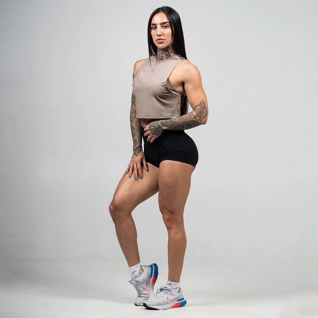 Women's Performance Tank - Taupe - Image 5