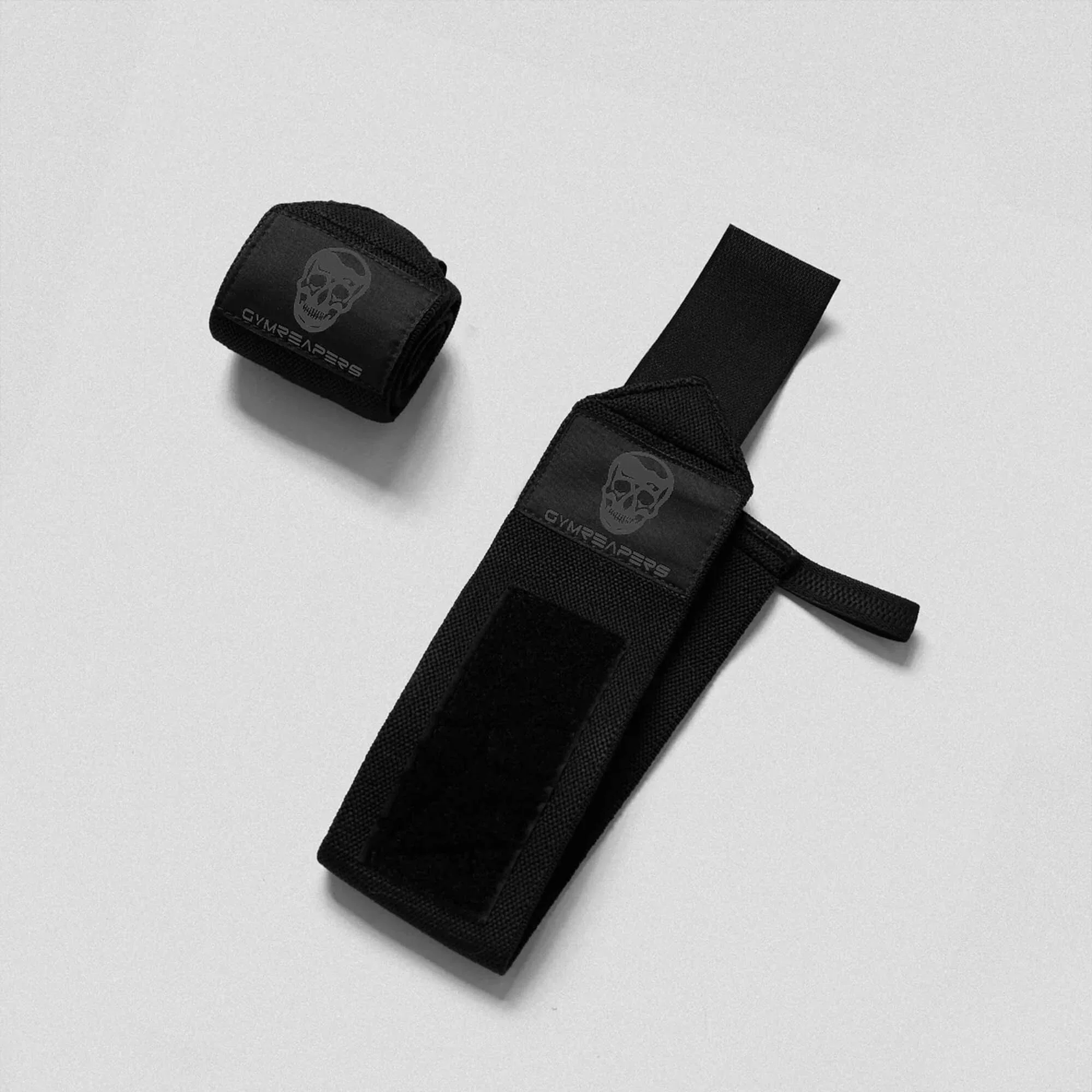 18" Wrist Wraps - Black/Black - Image 3