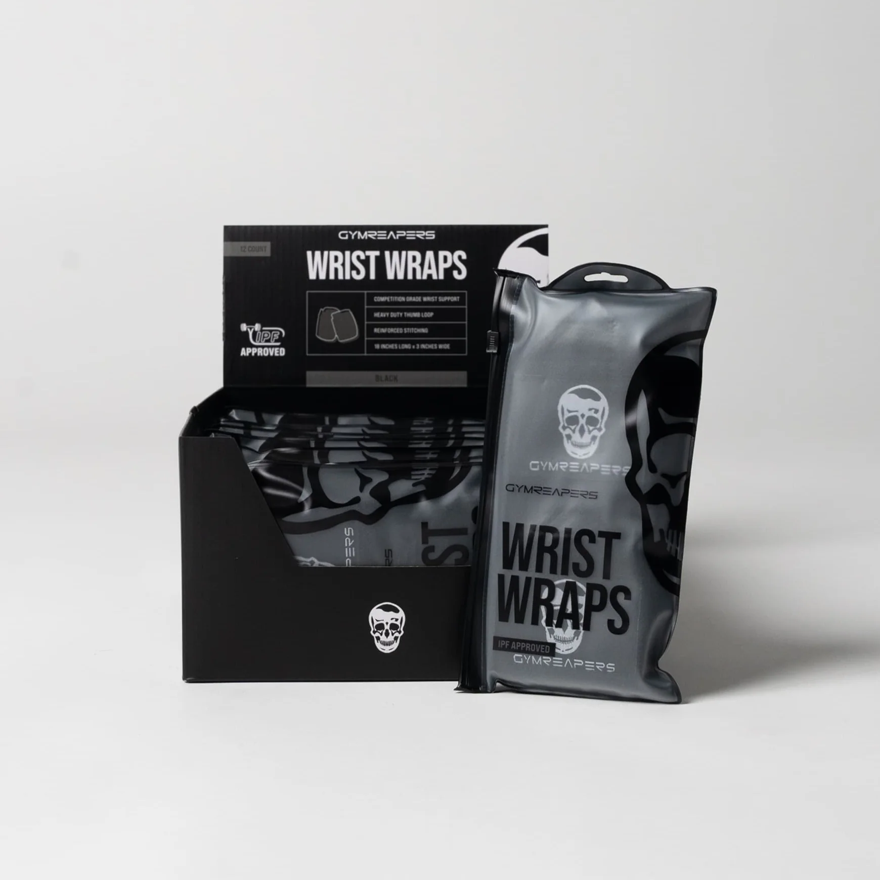 Wrist Wraps Box - 12 Pack