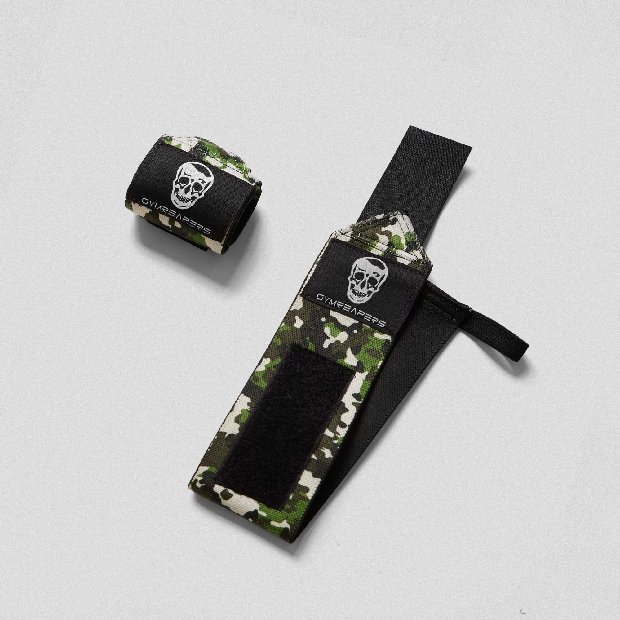 Wrist Wraps - 18" Weightlifting Wrist Support - Camo - Image 3